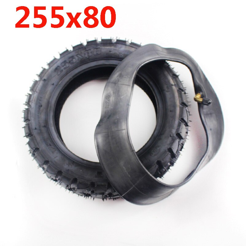 80 / 65-6 255x80 electric scooter off road tire 10x3.0 inner and outer tires, suitable for speed grace 10 zero 10x KuGoo M4