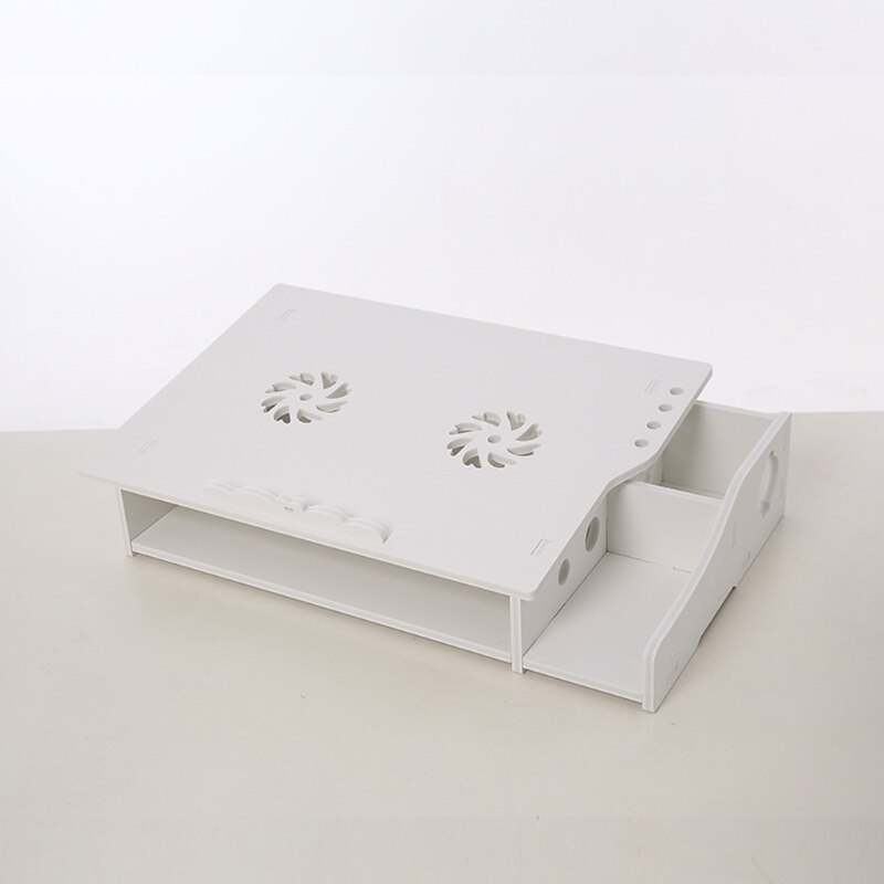 Multi-function Desktop Storage Rack Organizer Monitor Support Laptop Notebook Stand Holder Computer Screen Riser Shelf