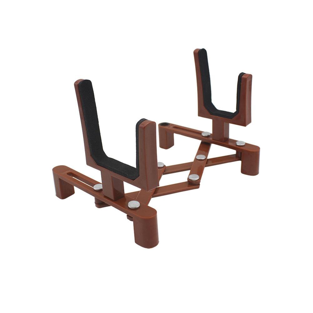 Dragonpad Draagbare Verstelbare Opvouwbare Muziekinstrument Stand Viool Stands Met Boog Houder