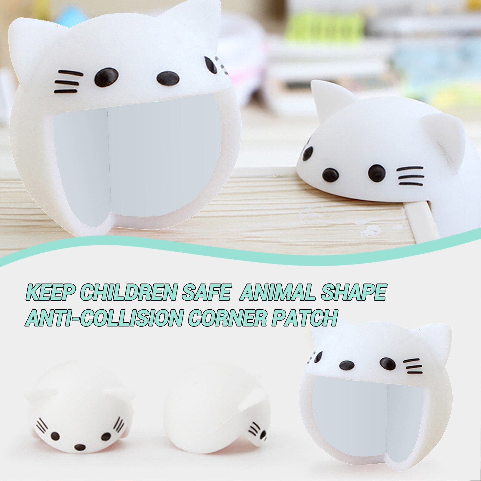 Animal en forme de mignon Table bureau coin protecteur coussin bébé enfants sécurité Anticollision coin gardes sur meubles sécurité enfant #40
