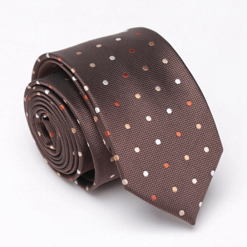 Herre slips stripe dot jacquard slips afslappet formel kjole slips til mænd bowtie bryllup forretning fest tilbehør: Yj -1a-m4
