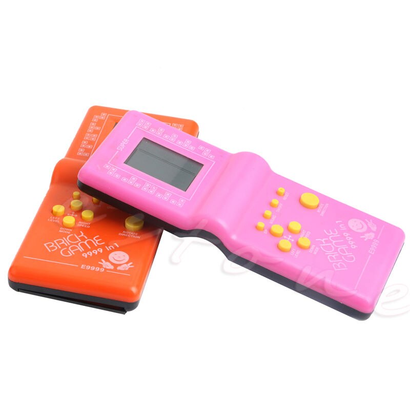 1Pc Lcd Game Elektronische Vintage Klassieke Tetris Brick Handheld Arcade Pocket Speelgoed