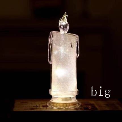 Silikonowe formy DIY świecznik choinka lampka do sypialni pojemnik formy żywica epoksydowa rękodzieło Charm narzędzie do wyrobu biżuterii: big candle mold