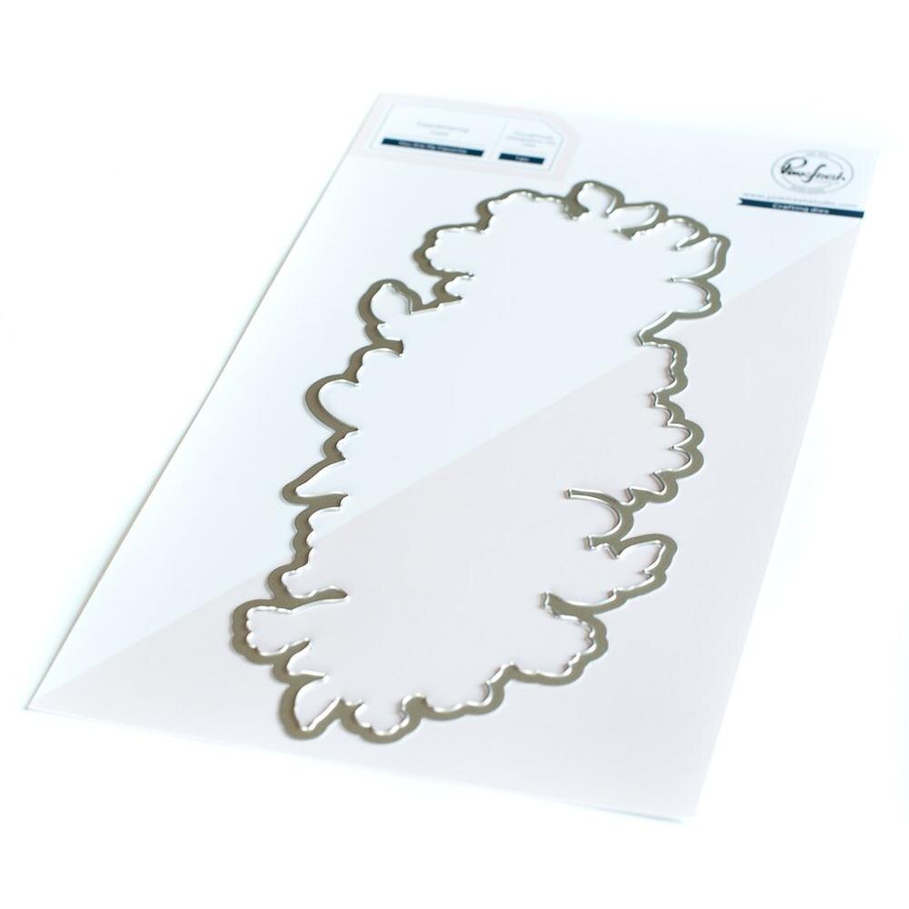 Metalen snijmallen voor valse bloemen, sjablonen voor doe-het-zelf stempels scrapbooking fotoalbum reliëfdrukpapier trouwkaarten maken: Matrijzen -87 x 208mm