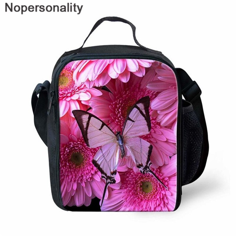 Nopersonality Beautiful Backpack for Women Girls School Bag Sets Colorful Butterfly Prints Teenage Bag Pack Kids Rugzak Mochilas: MA188G