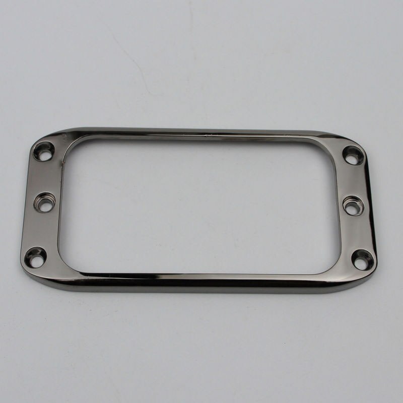 Alomejor 2pcs Guitar Pickup Frame Metal Humbucker Pickup Ring for