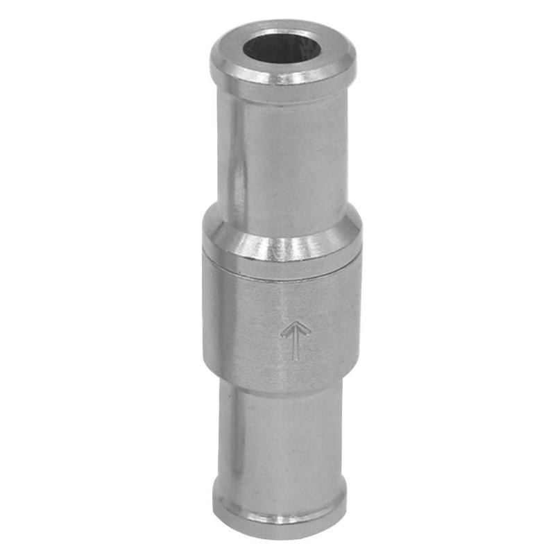 Válvula de retención de combustible unidireccional de aleación de aluminio, válvula de retención de gasolina y diésel para automóviles, helicópteros, barcos y motocicletas: 12mm