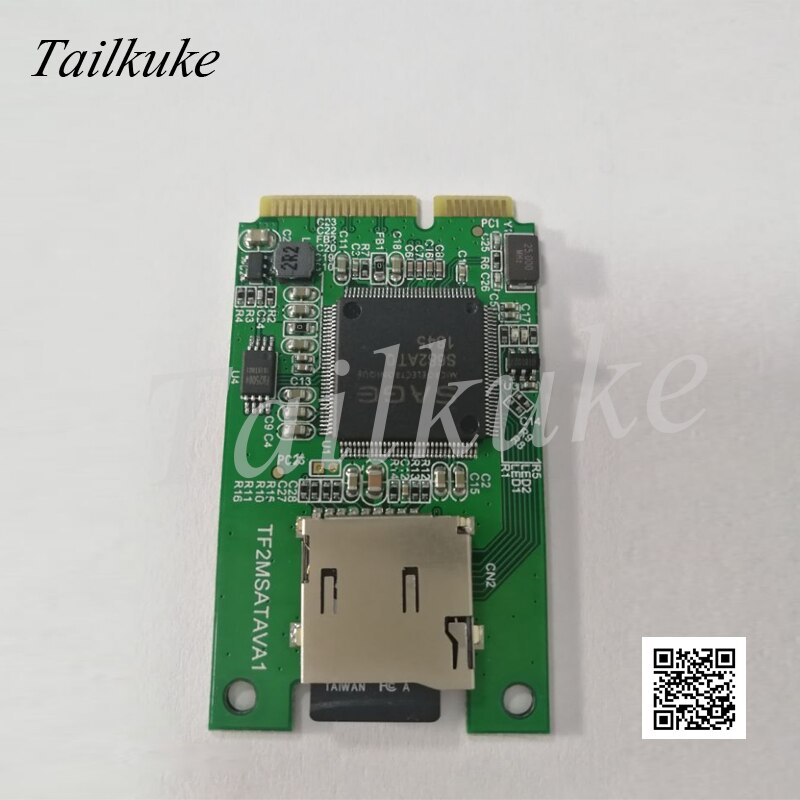 Tf (Micro-Sd) Msata Adapter Kaart Ingebed Industriële Mobiele Ssd
