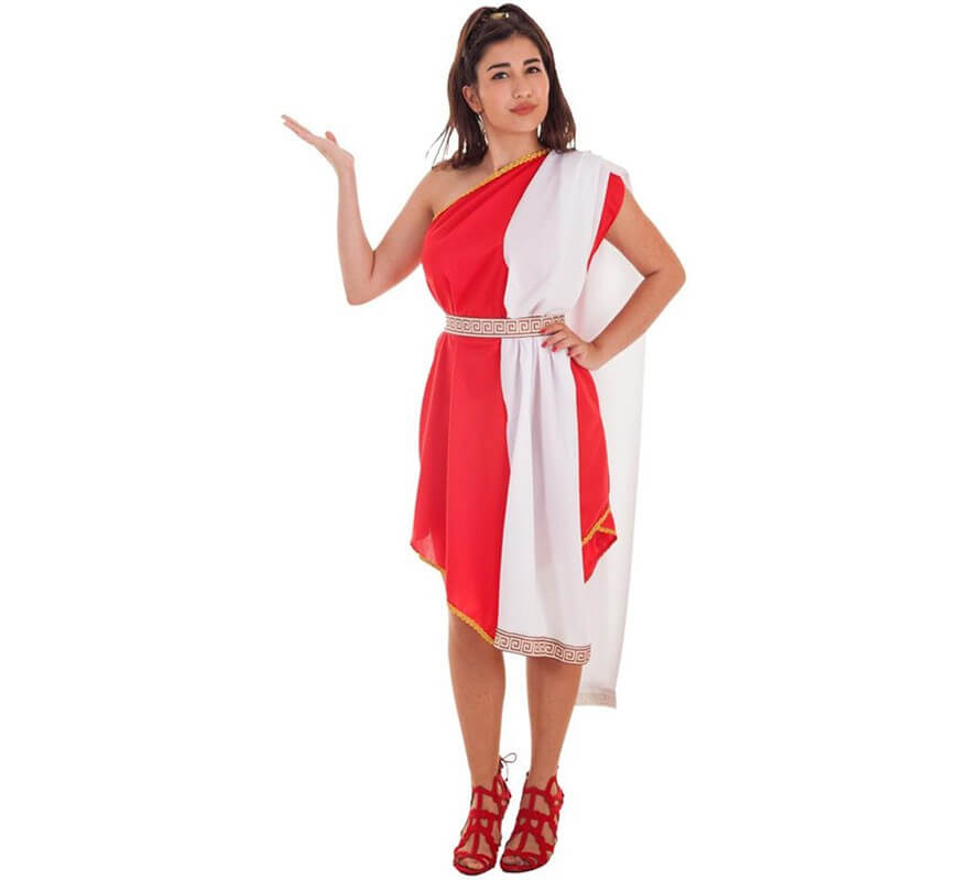 Disfraz de Romana con Picos para mujer - Romanos, Egipcios y Griegos - Disfraces para adultos