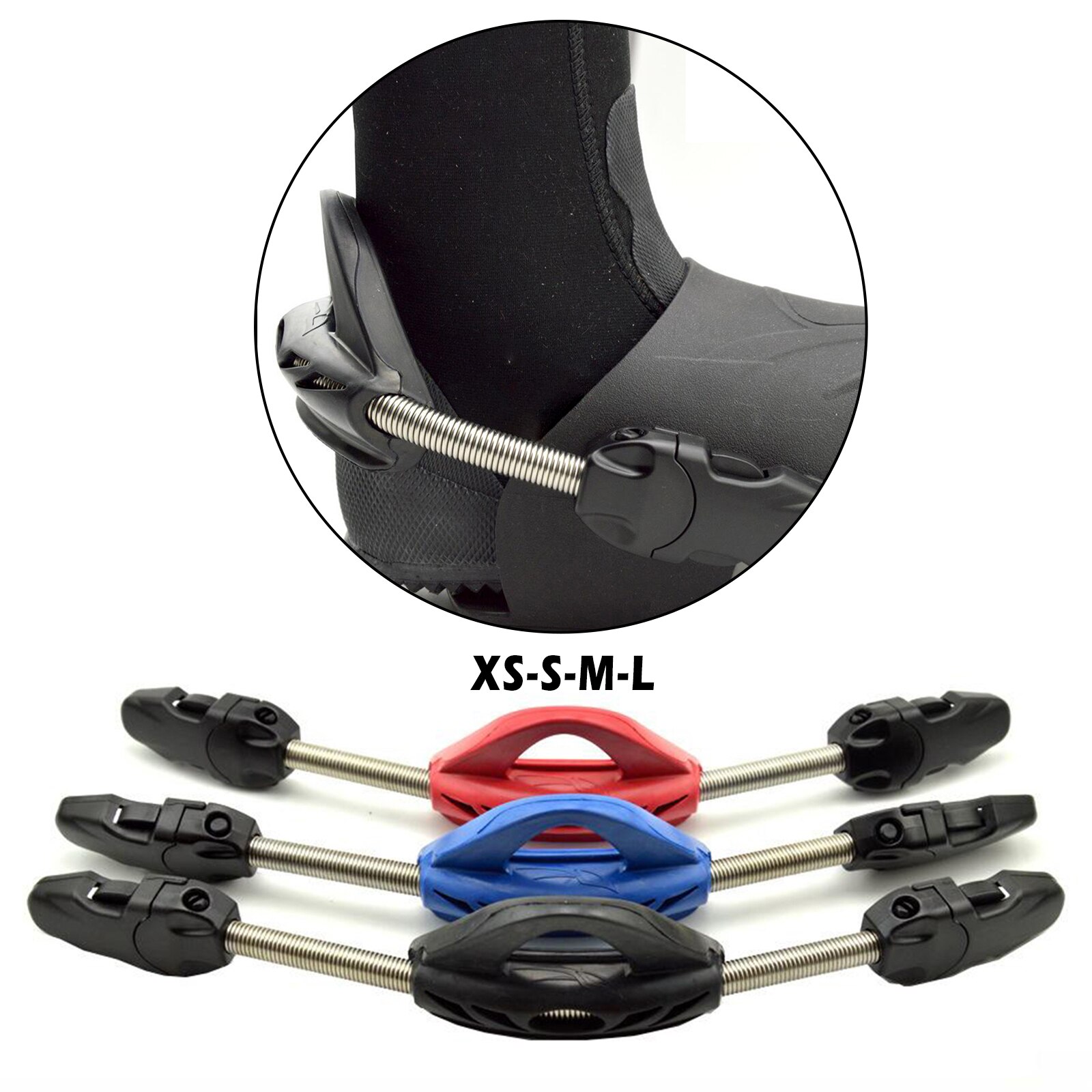 Cinturino con tacco a molla con pinne da immersione cinturino con pinne a tacco aperto antiscivolo confortevole