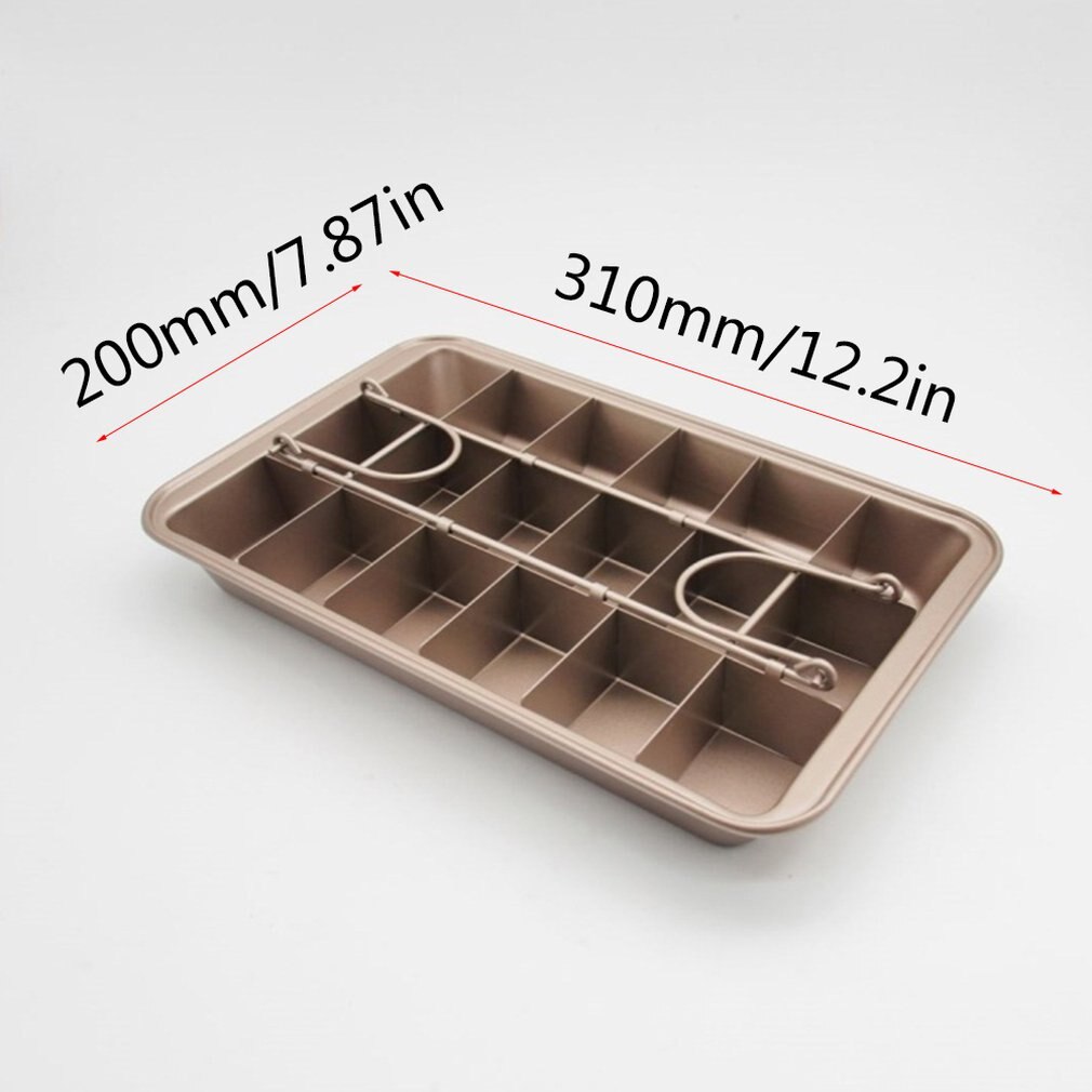Brownie Pan Brownie Cutter Mould Cake Bread Baking Mold Baking Tool Kitchen Cake Tool Kitchen Accessories