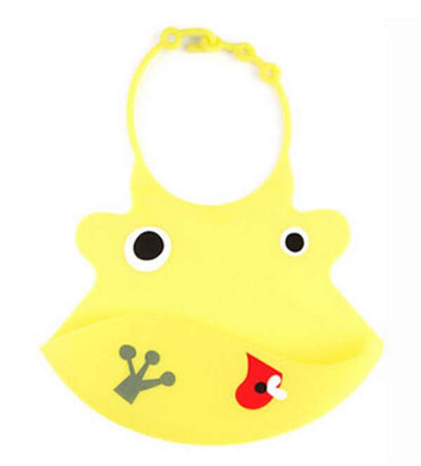Baby Lätzchen Silikon Speichel Tropft Bandana Baberos Cartoon Druckt Wasserdicht Lätzchen Einstellbare Fütterung Werkzeuge Jungen Mädchen Lätzchen Schürze: 1
