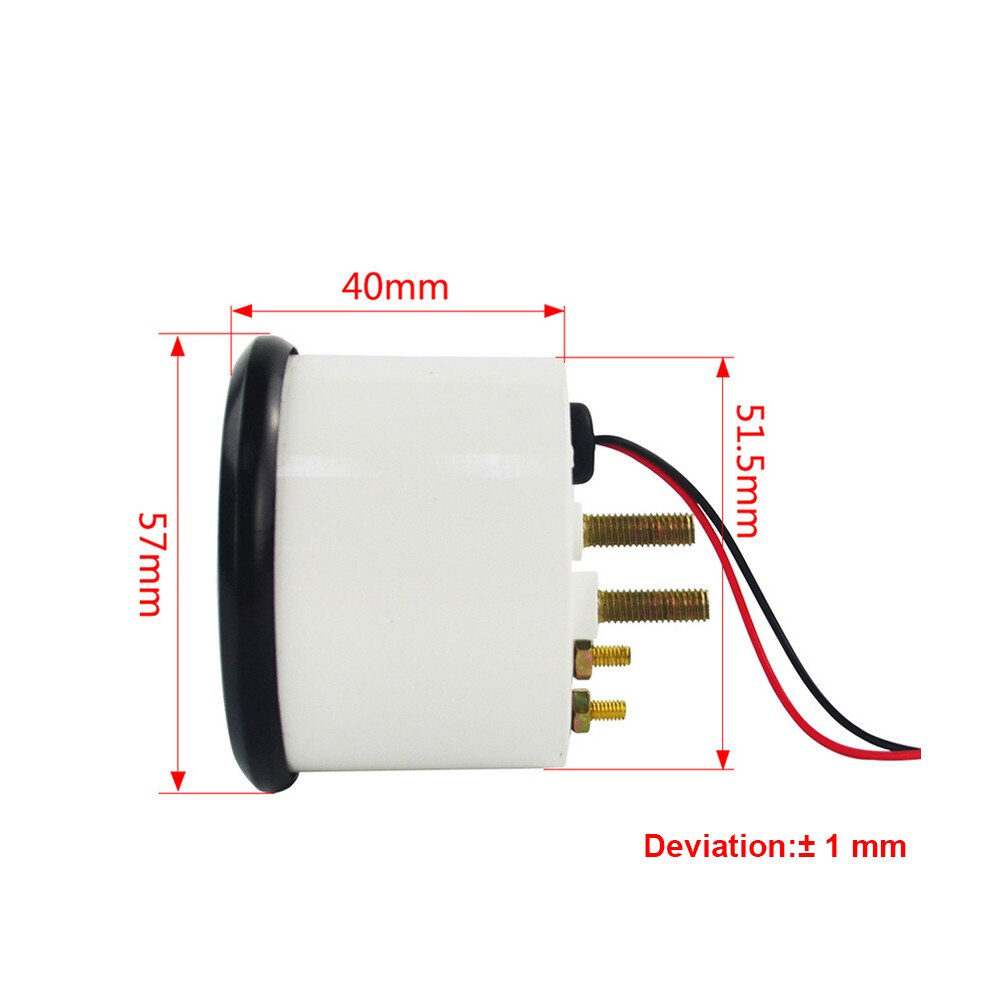 Kit 3-en-1 de 3 en 1 pour voiture, avec Triple jauge de 52mm, 2 pouces, manomètre de pression d'huile, température de l'eau, Volt et capteur