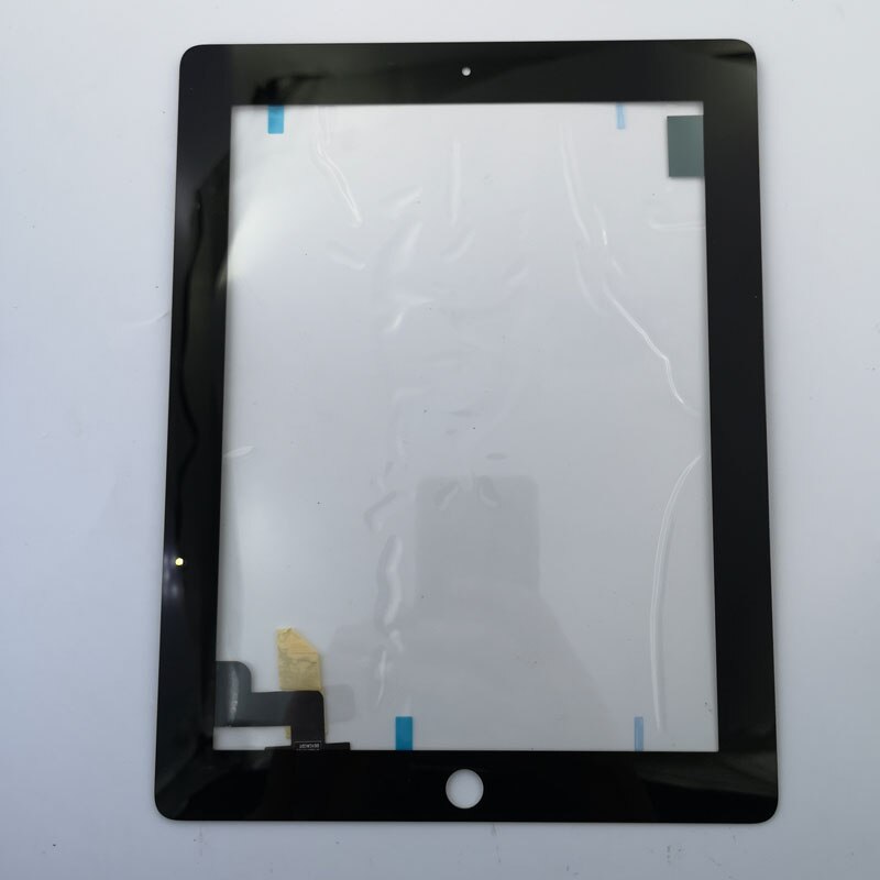 9.7 "Voor Ipad 2 Outer Glas IPad2 Screen Touch A1395 Digizer A1396 A1397 Touch Digitizer Sensor Met/Zonder sleutel: Black No Key