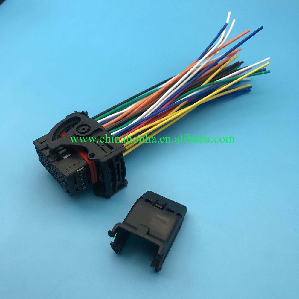 48 pin/way molex electrical ecu connector wire harness sets female plastic automotive socket 0366380002 0643201311
