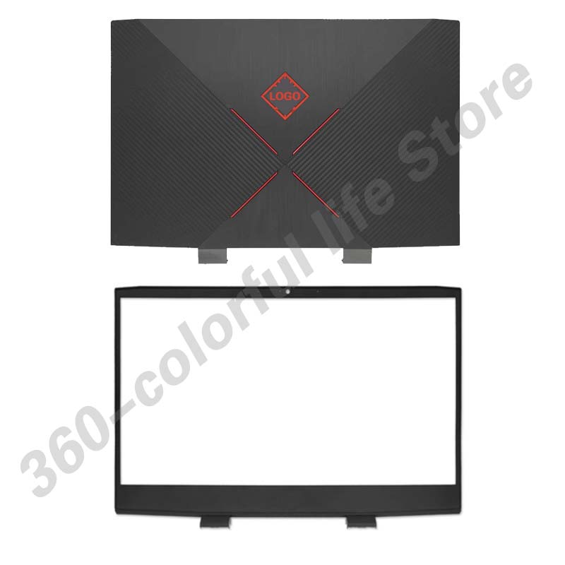 Air Outlet For HP Omen 15-DC 15-DC1060TX TPN-Q211 Laptop LCD Back Cover Front Bezel Palmrest Keyboard Top Lower Bottom Case: Clear