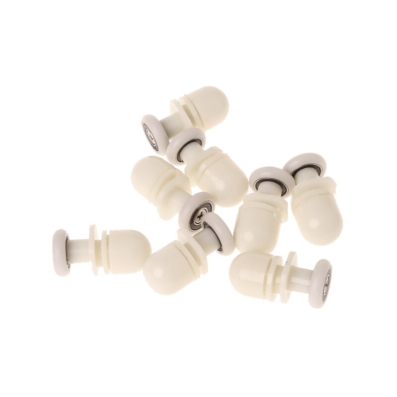 8 Pcs Shower Door Rollers Runners Wheels Pulleys Sliders Eccentric 20mm 25mm Diameter: Model-1