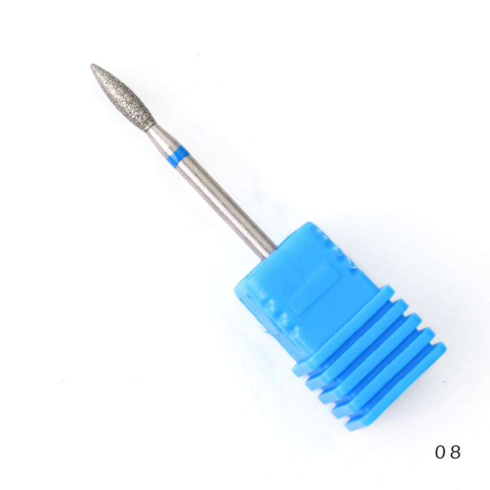 Mèches pour ponceuse à ongles diamantées, 29 Types de mèches électriques pour ponceuse à ongles, mèche rotative, propre cuticule, accessoire de manucure, SAA01-29