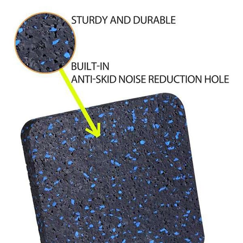 12 Stuks Loopband Mat, Geluidsisolatie Kussen Verdikte Home Fitness Apparatuur Als Een Fitness Mat, sport Apparatuur Matten