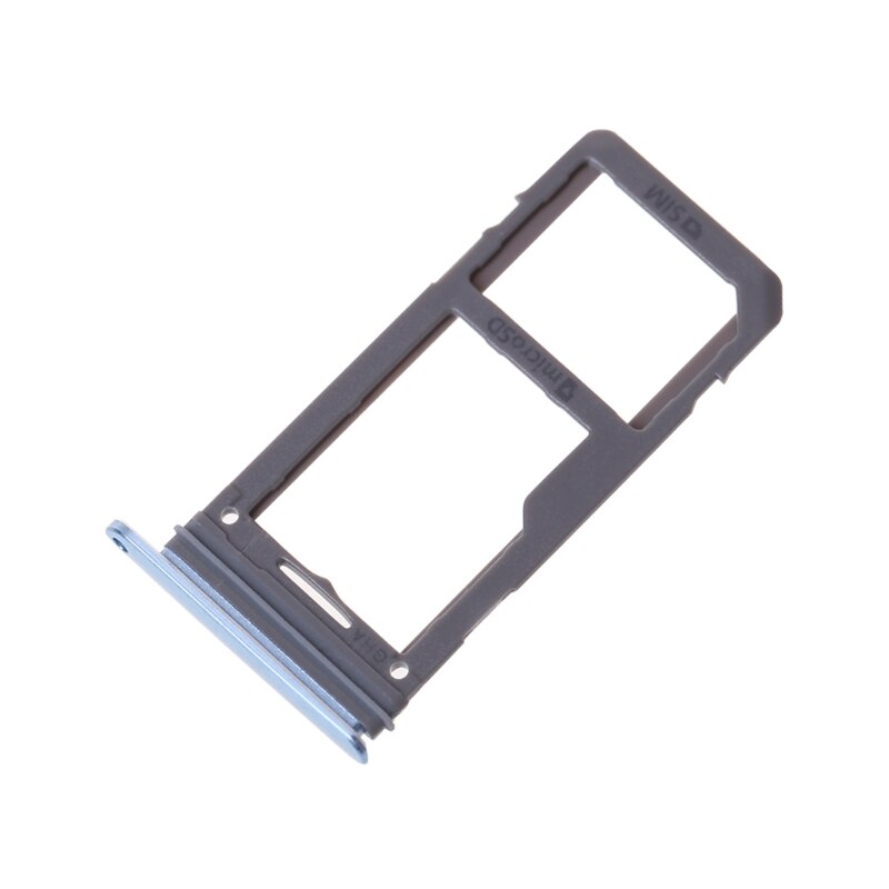 praktisch SIM SD Karte Single/Dual Slot Tablett Für Samsung Galaxis S8 S8 Plus: Single-BL