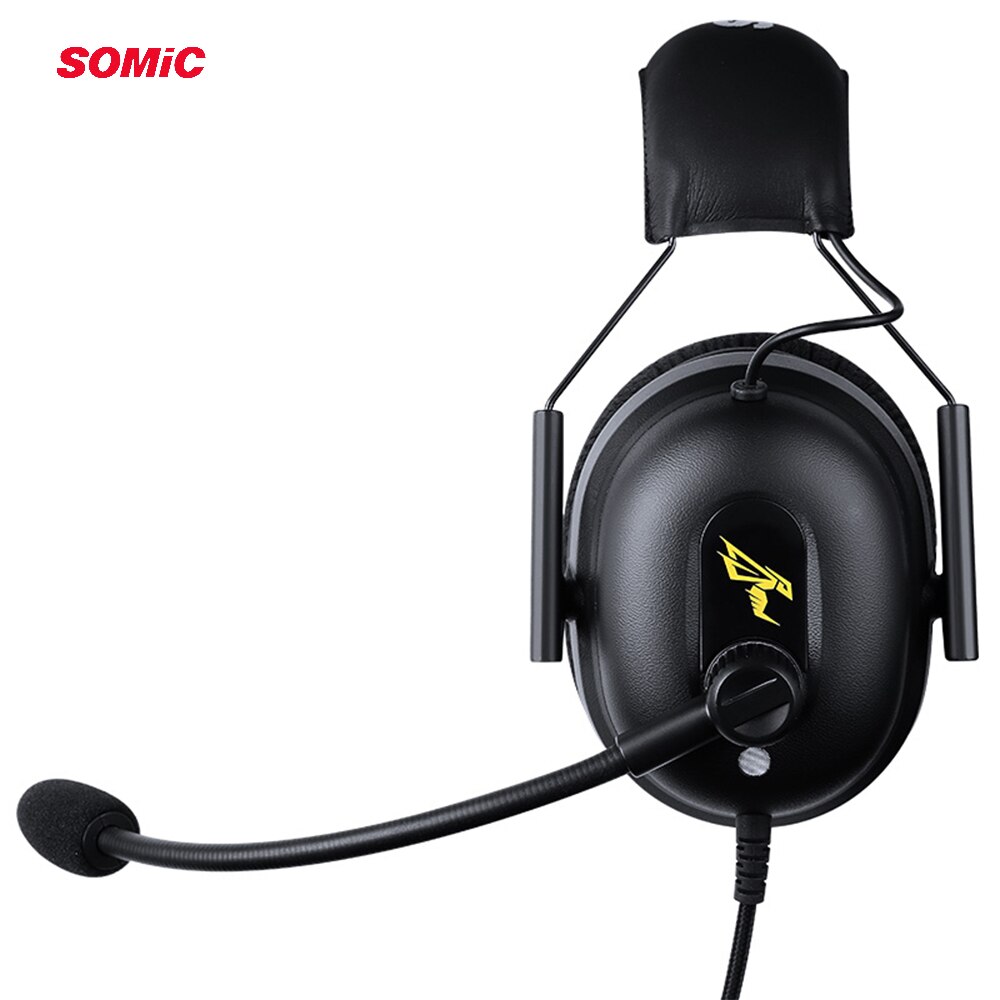 SOMIC G936N PS4 Gaming Headset 7.1 Virtual 3.5mm Wired PC Stereo Oortelefoon Hoofdtelefoon met Microfoon voor Xbox Laptop