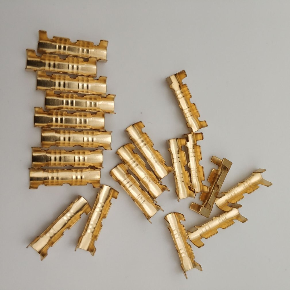 100Pcs Dock Connectors Line Pressing Button Quick Connect Button for Wiring Terminals Electrical Connector Kit