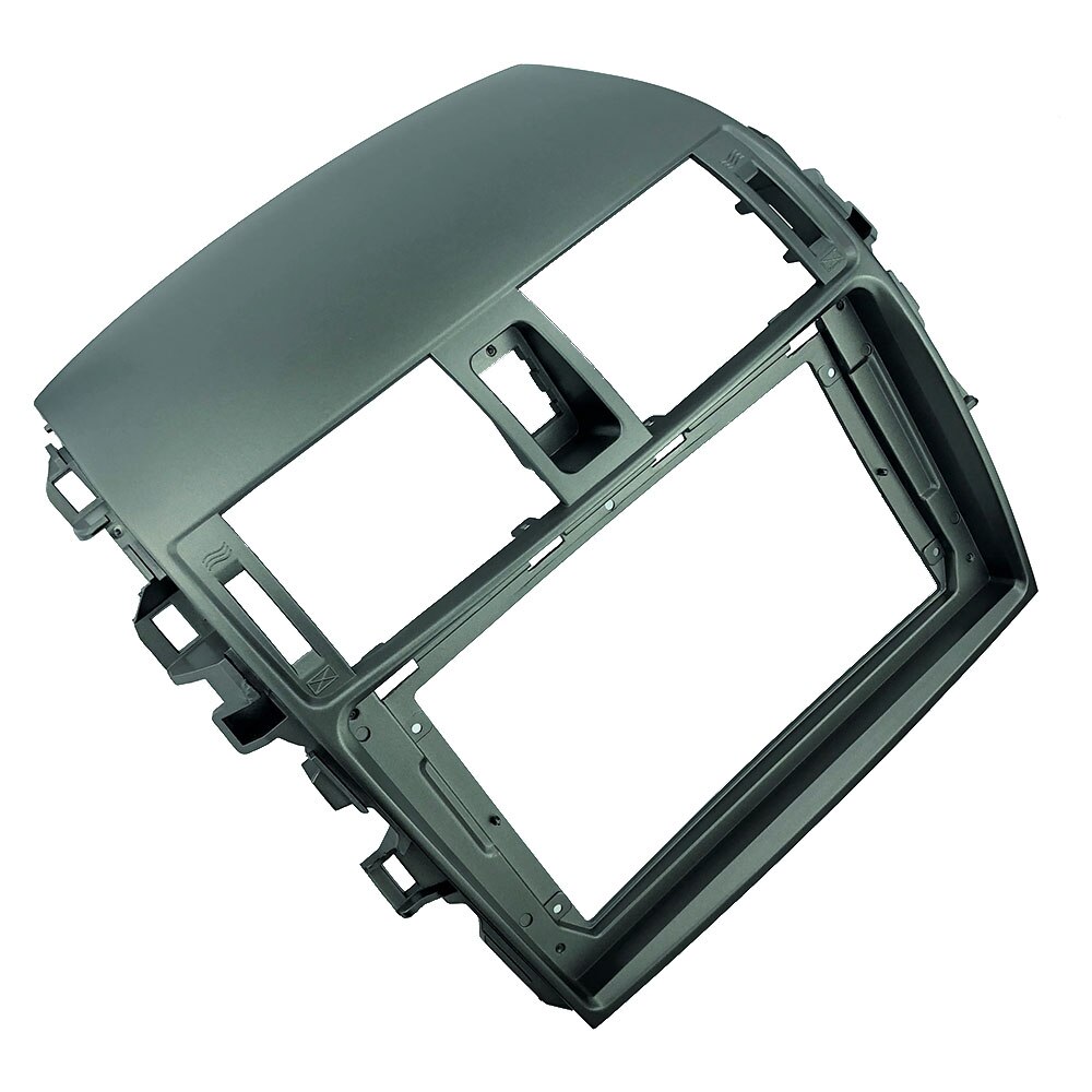 Cadre de panneau en plastique pour TOYOTA Corolla Altis , Kit de montage de tableau de bord, Installation d'autoradio 9 pouces DVD GPS Mp5 2 Din