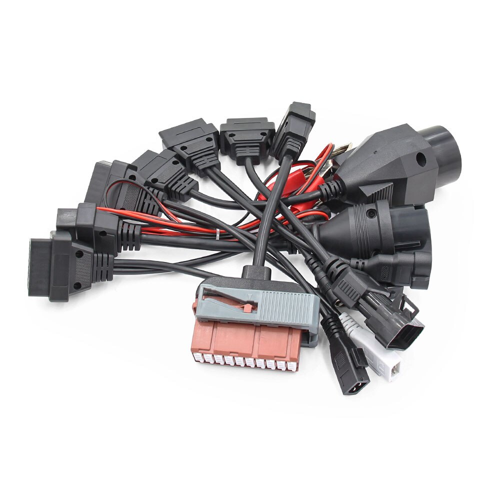 Vollen Satz 8 stücke Lkw Kabel 8 stücke Auto OBD2 Kabel diagnostizieren Adapter Stecker für Delphi Ds150e Lkw diagnostizieren-Werkzeug Auto Scanner