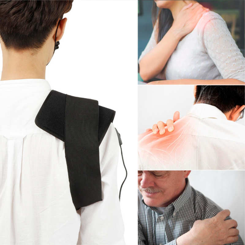 Infrared LED Light Therapy Wrap Arthritis Recovery Massager Muscle Pain Relief Shoulder Belt USB Charging Muscle Relax Massage