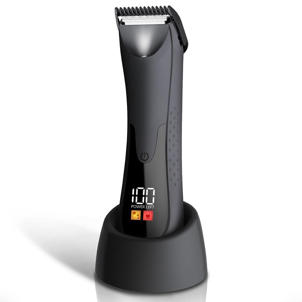 Body Trimmer For Men Rechargeable For Sensitive Areas Bikini Armpit Electirc Body Hair Trimmer Full Water Proof Body Shaver