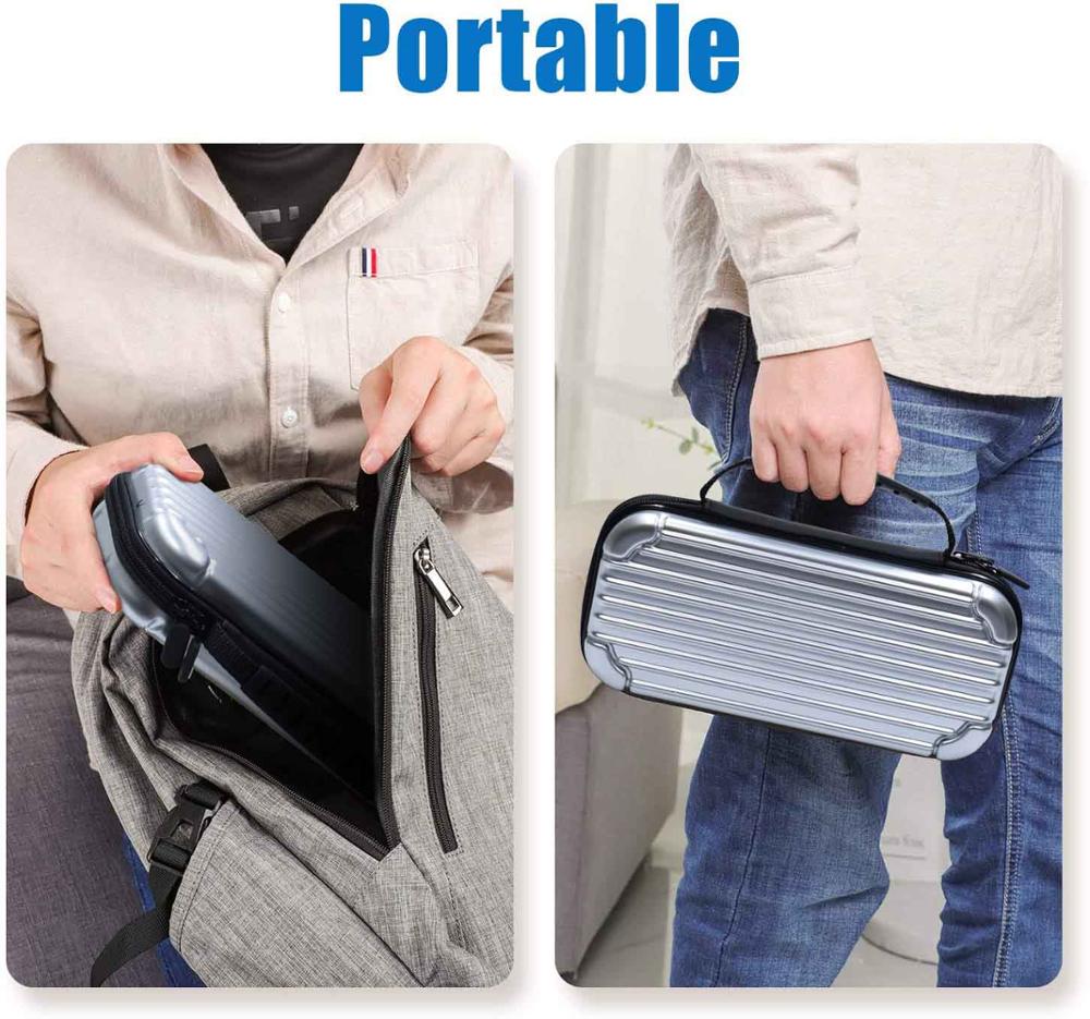 Hard Shell Pouch Protective Storage Carrying Case With 10 Game Card Inserts for Nintend Switch Game Console & Accessories