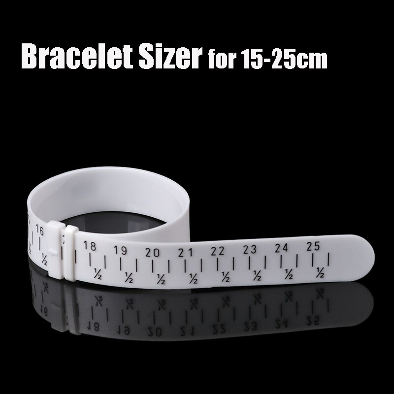 1Pc Ring Sizer UK/US/EU/JP Wedding Official Finger Measure Gauge Men and Womens Sizes A-Z Jewelry Accessory Measurer: Bracelet Sizer