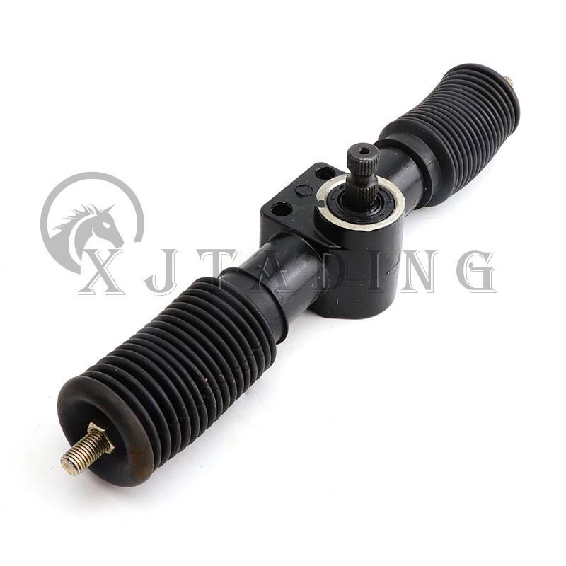 Go kart 300mm 320mm 420mm rack de direção hidráulica pinhão assy apto para diy china atv karting utv buggy quad bike acessórios