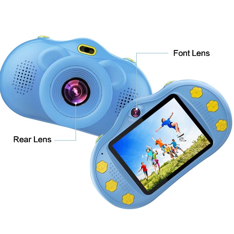 18MP Children Mini Camera 1080P Digital Video Recording Photo Camera 2.4'' IPS Screen DSLR Dual Lens Kids Camera Child Best