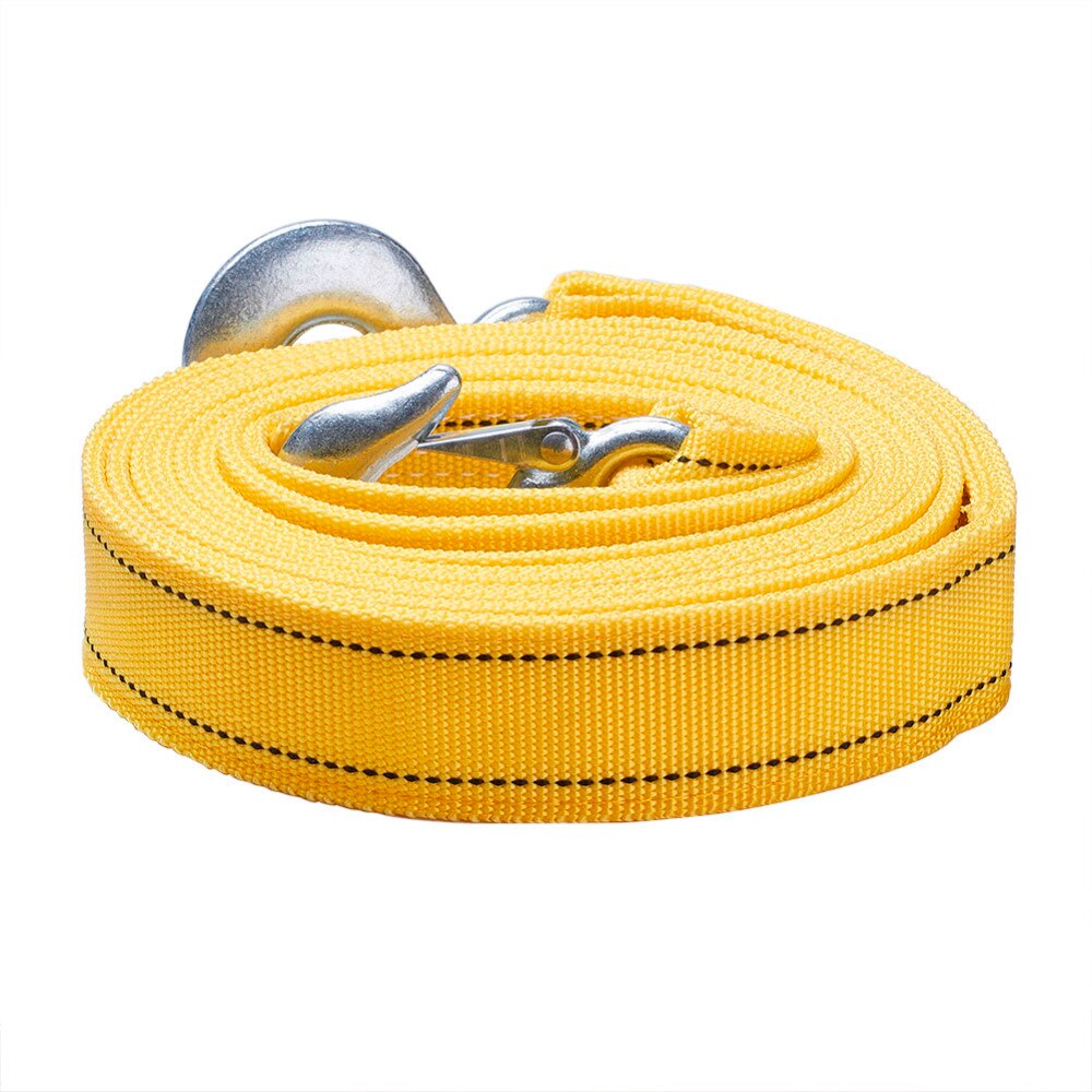 Auto Spanbanden Zware Tow Strap met Haken Auto Sleepkabel slepen Strap Touw Laden capaciteit 6 Ton 5M x 5cm