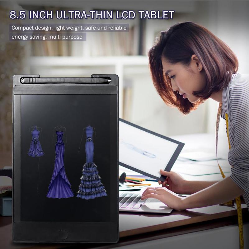8.5 inch LCD Drawing Tablet Ultra-thin Portable Writing E-writer Drawing Board Pad Calligraphy Exercise Notebook