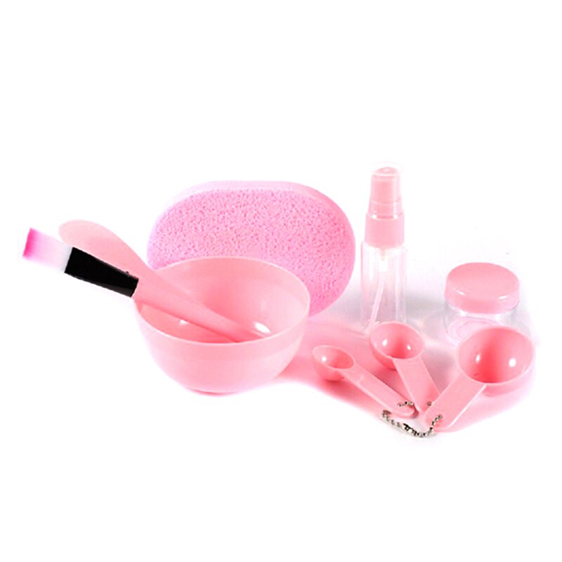 Juego de 9 unids/set de pinceles, cuchara, botella, esponja, maquillaje casero de , herramienta de belleza, Kit de herramientas para mascarillas faciales