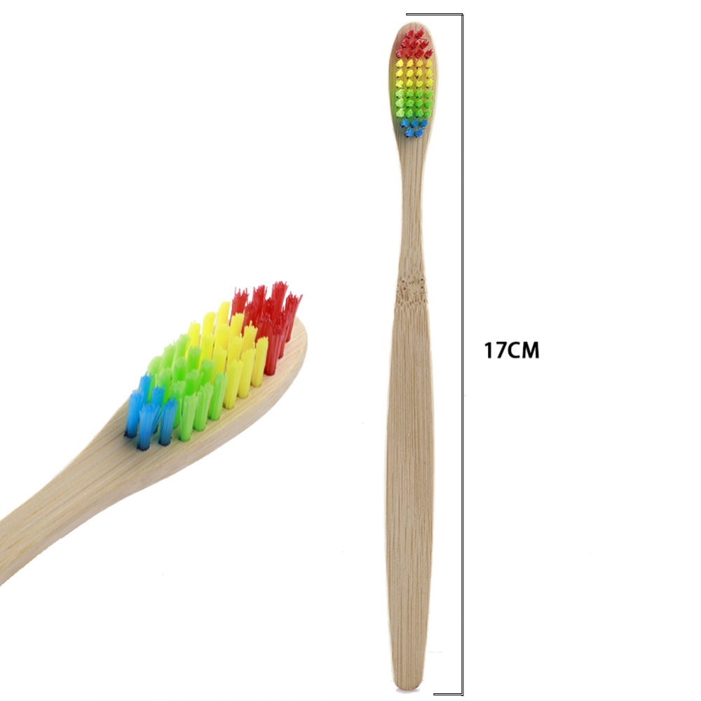 10 Stuks Natuurlijke Bamboe Houtskool Tandenborstels Zachte Haren Eco Vriendelijke Oral Care Reizen Tandenborstel Bamboe Houtskool Tandenborstels