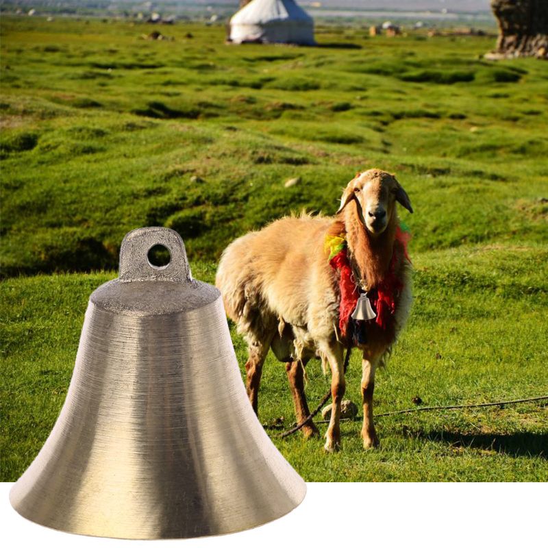 Cattle Cow Bell Horse Sheep Grazing Bell Farm Animal Dog Anti-Lost Loud Bell Q1QC