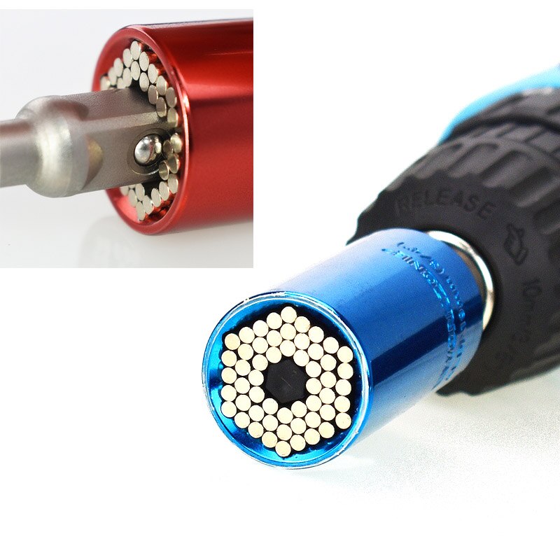 Universal Socket Wrench 7-19mm Socket Head Multifunctional Magic Socket Set Wrench Portable Tools