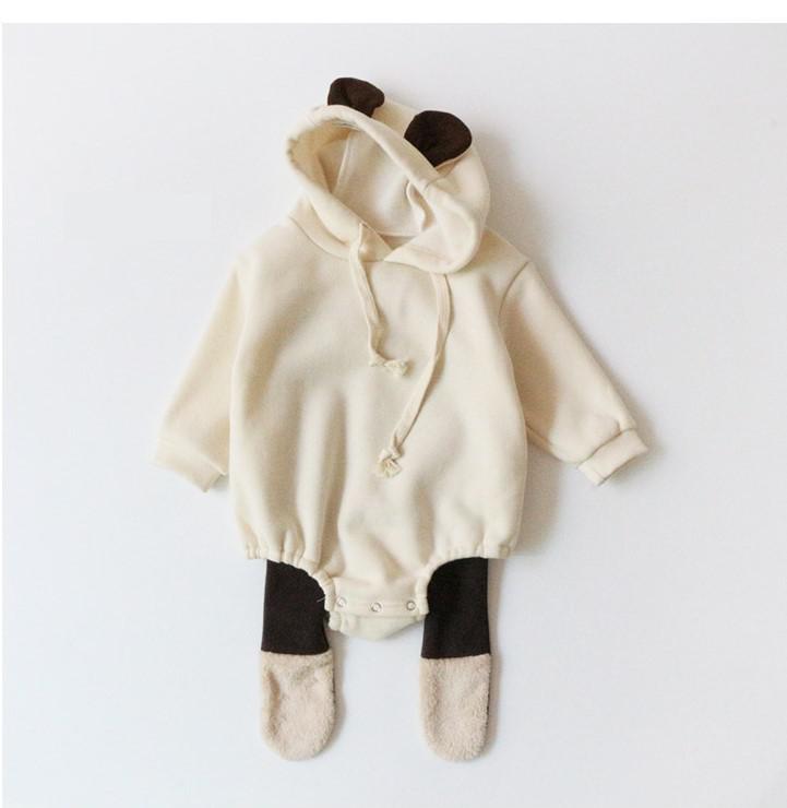 Baby Kleding Lange Mouw Baby Bodysuit Herten Stijl Baby Jongens Jumpsuits Peuter Jongen Kleding