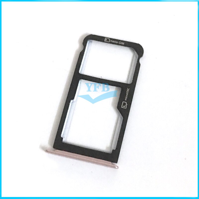 Soporte de bandeja para ranura de tarjeta Sim ZTE Blade V8, lector de tarjetas SD, adaptadores, piezas de repuesto