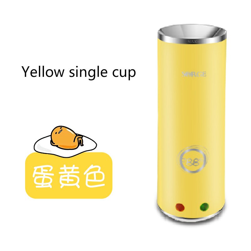 Home electric automatic rising double egg roll machine cooking tool egg cup omelette master sausage machine breakfast machine: Yellow single cup