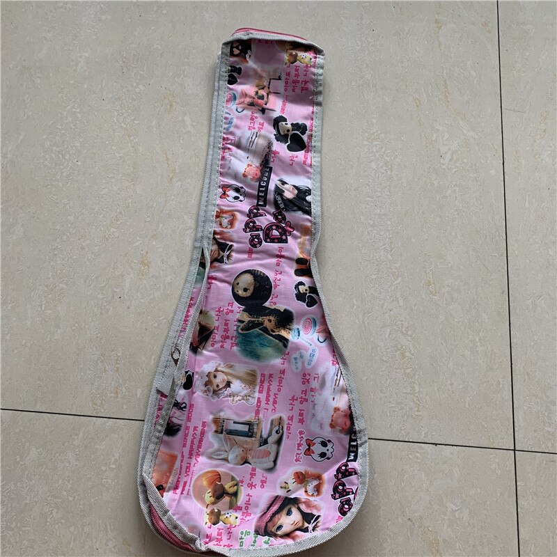 Draagbare 21 Inch Sopraan Ukulele Waterdichte Gig Bag Case Uku Beschermen Rugzak Verstelbare Schouderriem Kleine Guitarra Cover: E