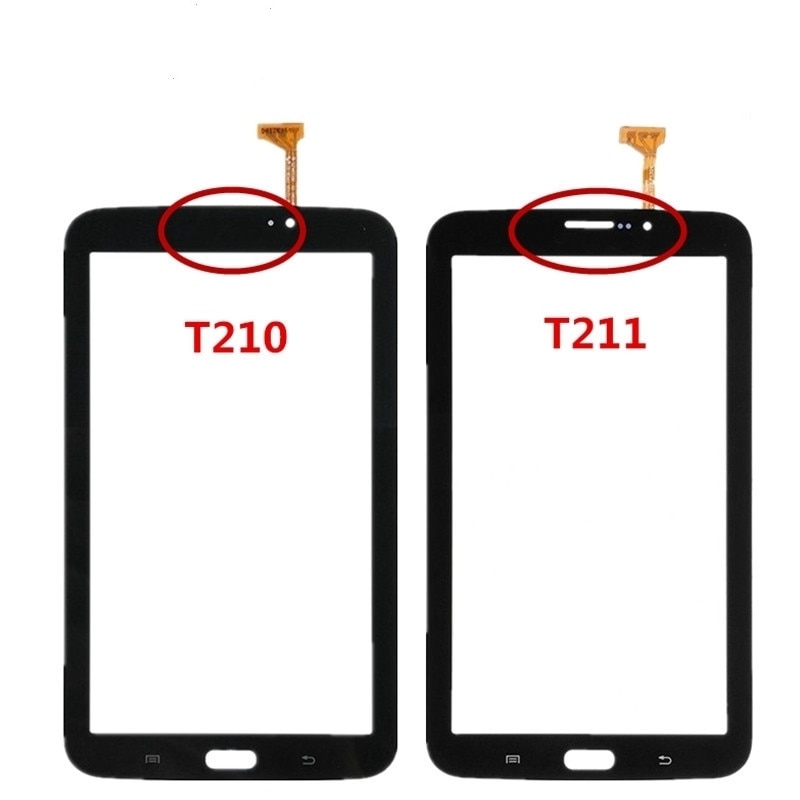 RTBESTOYZ Voor Samsung Galaxy Tab 3 7.0 SM-T210 SM-T211 T210 T211 Touch Screen Digitizer Glazen Paneel Sensor Vervanging Deel