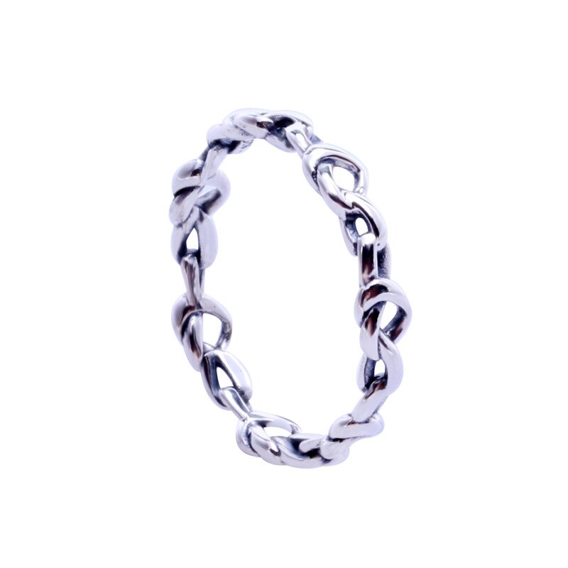 Unisex Style Ring Sweet Romantic Heart-shaped Temperament Simple Ring Anniversary: 4