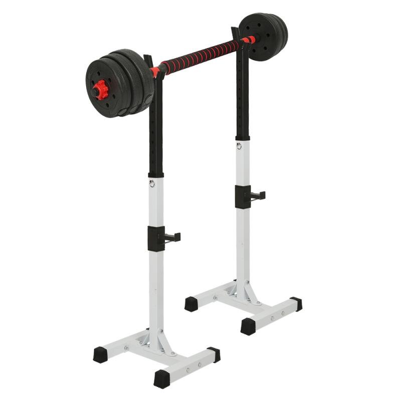 Adjustable Multifunctional Barbell Squat Rack Split Type High Weightlifting Barbell Rack Strength Training Equipment HWC