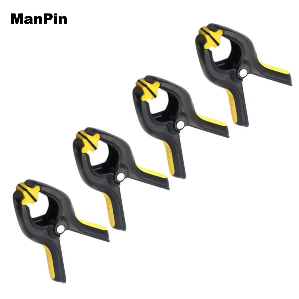 Mobile Phone Repair Plastic Screen Fastening Clamp with Rubber Pad Adjustable Fixture Clip Cell Tablet LCD Display Replace Tools