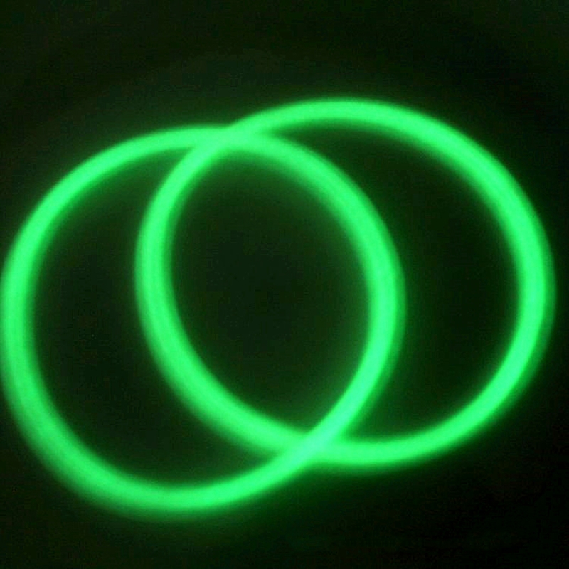 10Pcs Night Lichtgevende Armbanden Polsband Gummy Silicone Diy Rubber Haarbanden K3ND