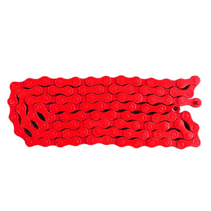 Bicycle MTB BMX Road Bike 1/2"X 1/8" Fixied Chain Single Speed 96 Link: Red